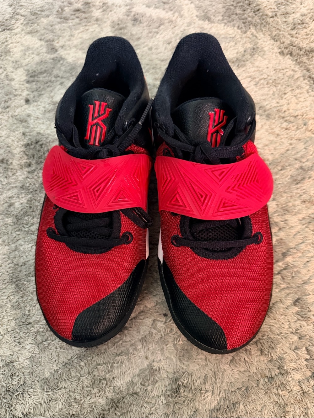Nike Kyrie Fkytrap 3 Black & Red Basketball Shoes -BQ5620-005